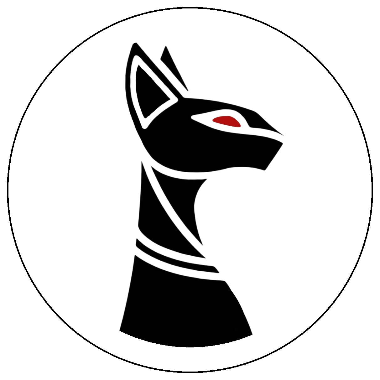 Sphynx Anubis emblem
